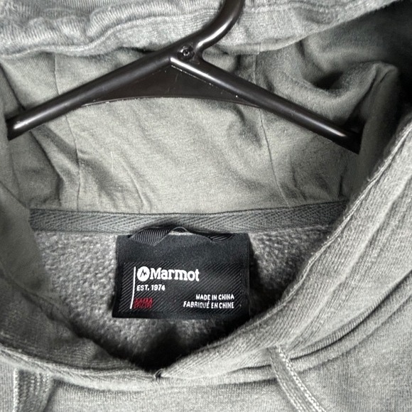 Marmot Women's Gray Graphic Hoodie Sweatshirt Size Medium - Picture 2 of 7